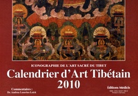 Andrea Loseries-Leick - Calendrier d'art tibétain 2010 - Iconographie de l'art sacré du Tibet.