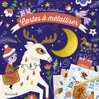 Cartes à métalliser Noël
