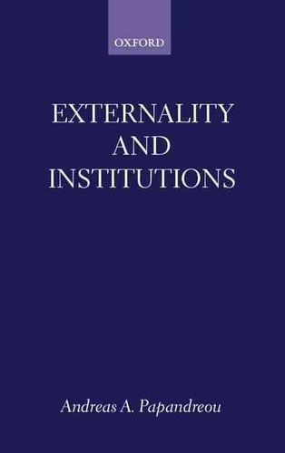 Andreas A. Papandreou - Externality and institutions.