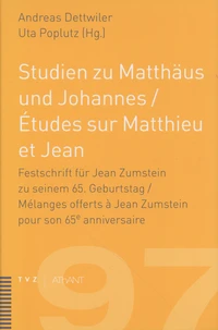 Etudes sur Matthieu et Jean