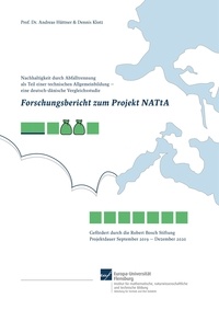 Andreas Hüttner et Dennis Klotz - Forschungsbericht zum Projekt NATtA - Nachhaltigkeit durch Abfalltrennung als Teil einer technischen Allgemeinbildung - eine deutsch-dänische Vergleichsstudie.