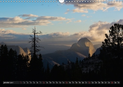 Perspectives de Yosemite (Calendrier mural 2017 DIN A3 horizontal). Beauté naturelle durant toutes les saisons (Calendrier mensuel, 14 Pages )