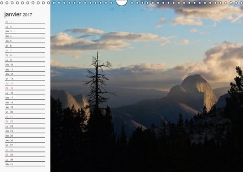 Perspectives de Yosemite (Calendrier mural 2017 DIN A3 horizontal). Beauté naturelle durant toutes les saisons (Calendrier anniversaire, 14 Pages )
