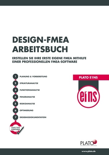 Plato Design-FMEA Arbeitsbuch. Erstellen Sie Ihre erste eigene FMEA in Plato e1ns