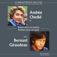 Andrée Chedid - Textes pour un poème - Suivi de Poèmes pour un texte 1949-1991.