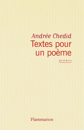 Textes pour un poème. 1949-1970