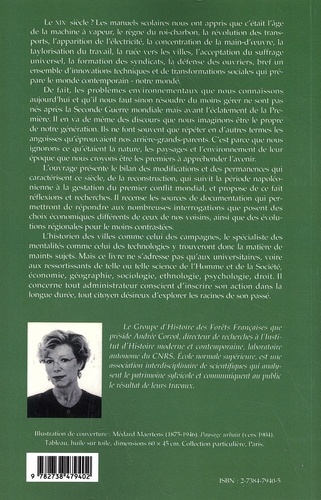 Les sources de l'histoire de l'environnement. Le XIXe siècle