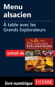 A table avec les grands explorateurs