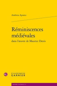 Andreea Apostu - Réminiscences médiévales dans l'oeuvre de Maurice Denis.