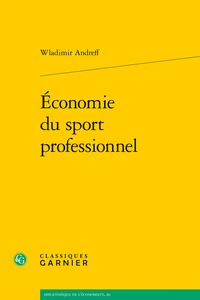 Economie du sport professionnel