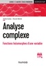 Andréi Iordan et Vincent Michel - Analyse complexe - Fonctions holomorphes d'une variable.