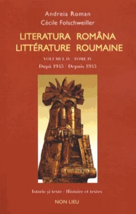 Littérature roumaine - Histoire et textes