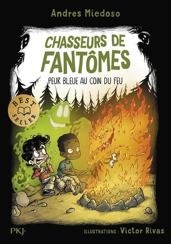 Andres Miedoso et Victor Rivas - Chasseurs de fantômes Tome 8 : Peur bleue au coin du feu.