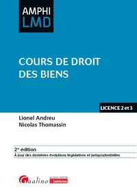 Cours de droit des biens