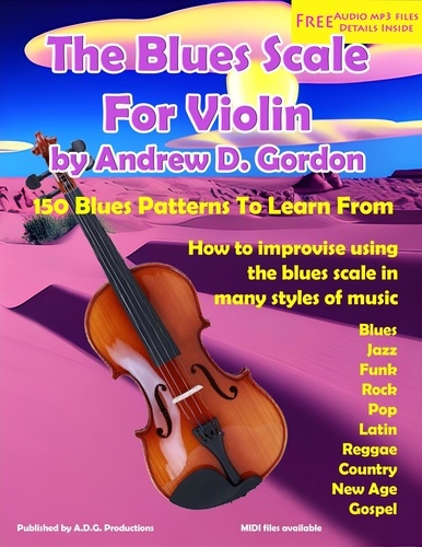  Andrew D. Gordon - The Blues Scale For Violin - The Blues Scale.