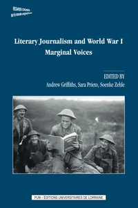 Literary Journalism and World War I