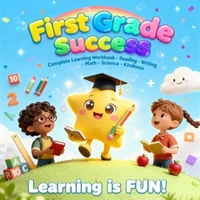 Learning Workbook A Comprehensive Journey to Learning for Amazing First Graders!