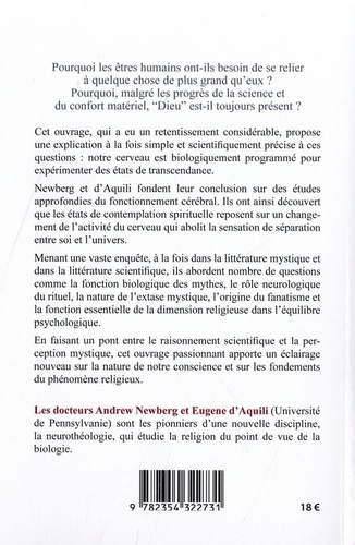 Pourquoi "Dieu" ne disparaîtra pas. Neurosciences et expérience religieuse