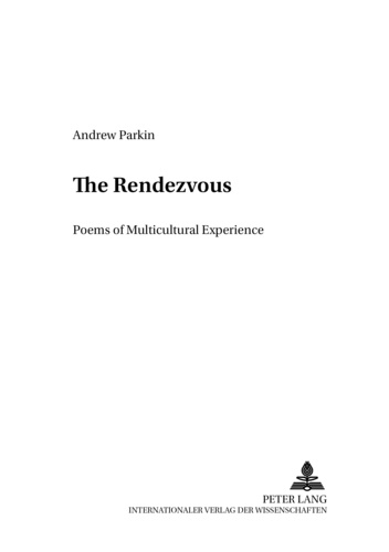 Andrew Parkin - The Rendez-Vous - Poems of Multicultural Experience.