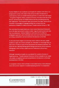 Transformational Grammar