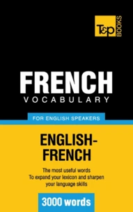 French vocabulary for English speakers - 3000 words
