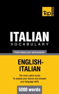 Italian vocabulary for English speakers - 5000 words