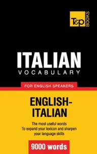 Italian vocabulary for English speakers - 9000 words