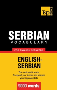 Serbian vocabulary for English speakers - 9000 words