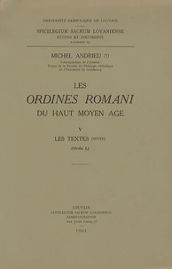 Les Ordines romani du Haut Moyen Age
