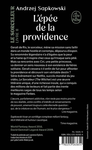 Le Sorceleur Tome 2 L'épée de la providence