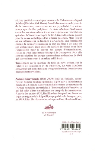 La jolie Madame Seidenman