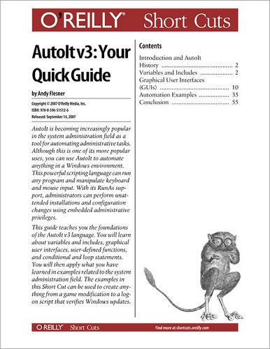 Andy Flesner - AutoIt v3: Your Quick Guide.