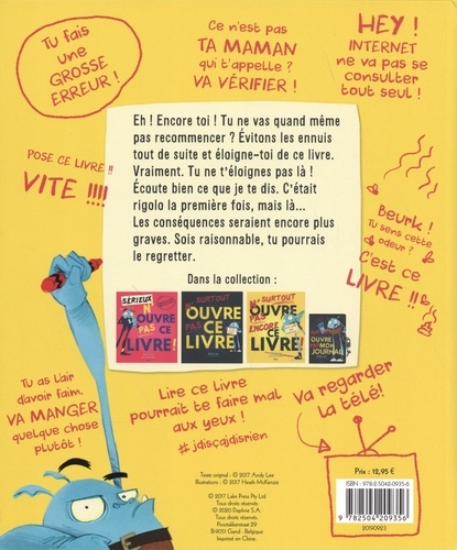 Surtout n'ouvre pas encore ce livre !