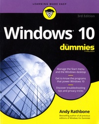 Andy Rathbone - Windows 10 For Dummies.