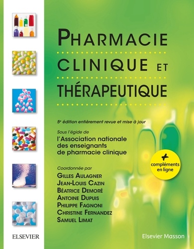 Pharmacie clinique et thérapeutique 5e édition revue et augmentée