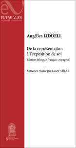 Angélica Liddell - De la représentation à l'exposition de soi.