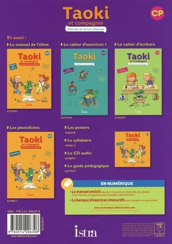 Méthode de lecture syllabique Taoki et compagnie CP. Cahier élève 2  Edition 2020