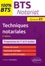 Angélique Montagner - Techniques notariales, BTS notariat - Epreuve E5.