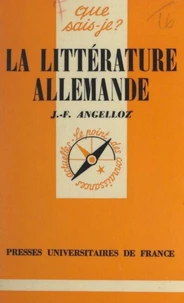 La littérature allemande