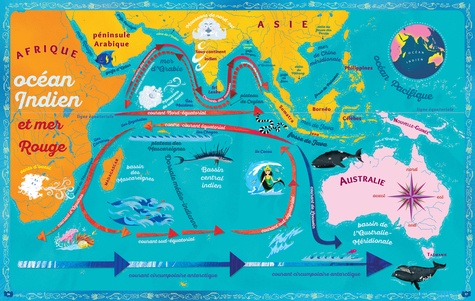 Planète Mer. Atlas pour les enfants - Cartes & vidéos pour découvrir les océans