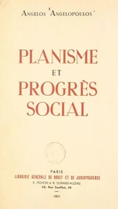 Planisme et progrès social