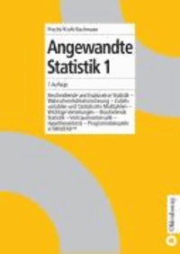 Angewandte Statistik 1 - Beschreibende und Explorative Statistik - Wahrscheinlichkeitsrechnung - Zufallsvariablen und Statistische Maßzahlen - Wichtige Verteilungen - Beurteilende Statistik - Vertrauensintervalle - Hypothesen.