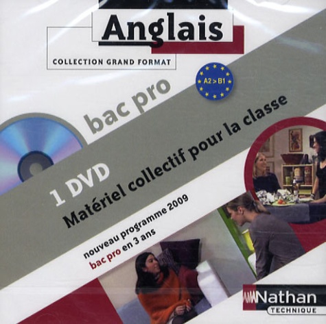  Nathan - Anglais Bac pro A2/B1 - DVD.