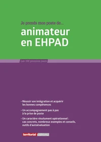 Je prends mon poste d’animateur en EHPAD