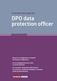 Je prends mon poste de DPO data protection officer