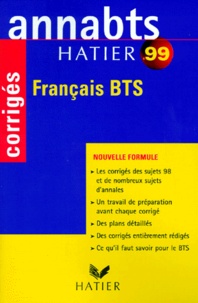 Anick Annequin - Francais Bts. Corriges 1999.