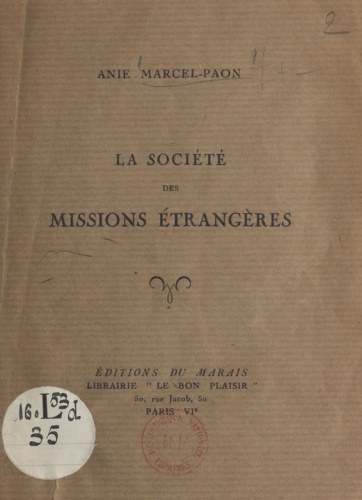 La Société des Missions Étrangères
