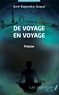 Anil Rajendra Gopal - De voyage en voyage - Poésie.