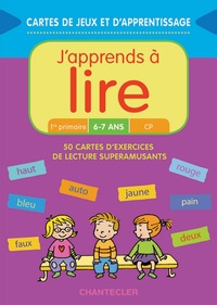 Anita Engelen - J'apprends à lire - 50 cartes d'exercices de lecture superamusants.