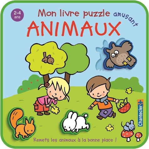 Anita Engelen - Mon livre puzzle amusant : animaux.